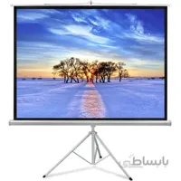 پرده نمایش یا پرده پروژکتور - پایه دار - 150 × 150 سانتیمتر | معادل 65 اینچ واید - اسکوپ scope