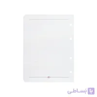 کاغذ کلاسور کوچک خط دار تحریر بسته 80 برگی