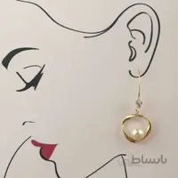 گوشواره آویز مروارید