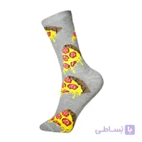 جوراب زنانه chetic طرح پیتزا کد RG-C 610