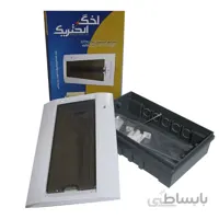 جعبه فیوز مینیاتوری 12 فیوزی اخگرالکتریک روکار و توکار