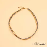 گردنبند منجوق هندی رنگی