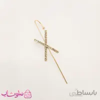 گوشواره زنانه کراس طرح ضربدر