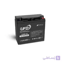 باتری یو پی اس 12 ولت 18 آمپر ساعت برند یوفو مدل 12AP-18