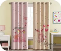 پرده چاپی دخترانه طرح خرگوش - کد 787788