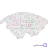 سرویس باز نوزادی پنبه تیتک مدل چاپی گل