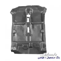 کفپوش یکپارچه چرمی اکو تیبا طوسی برند بابل کارپت