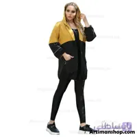 مانتو کلاهدار پارچه مازراتی اعلا YEFR