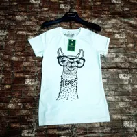 تیشرت زنانه لاما برند ترک borunous - s ا T.shirt