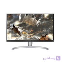 مانیتور ال ای دی 27 اینچ مدل LG 27UL650-W 4K UHD