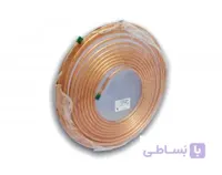 لوله مسی کلاف سایز 12 - 1/2 اینچ کد 25-0 بابک 15 متری