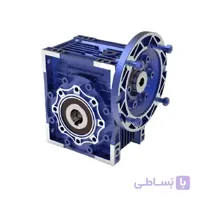 گیربکس کتابی حلزونی NMRV مدل W40 فلنج P63 B14 نسبت تبدیل 30:1 برند سهند ا Sahand NMRV Worm Gearbox W40 With P63 B14 Flange and 30:1 ratio