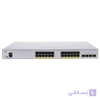سوئیچ شبکه 24 پورت سیسکو مدل CBS350-24P-4G