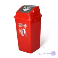 سطل زباله سبلان پلاستیک 120 لیتری مدل 207