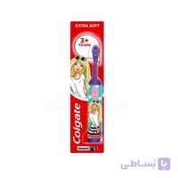 مسواک برقی Colgate مدل BARBIE بنفش