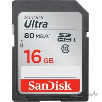 کارت حافظه سن دیسک Sandisk Ultra SDHC 16 GB (80mb/s)533X