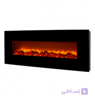 شومینه برقی دیواری تابان اندازه 140×55