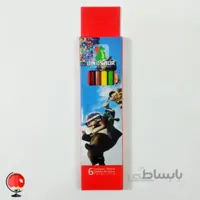 مداد رنگی 6 رنگ دایناسور انیمیشن آپ