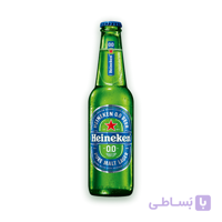 آبجو بدون الکل هاینیکن شیشه ای ۴۷۰ میلی لیتر Heineken