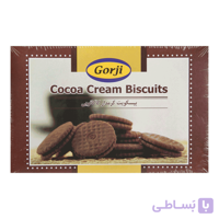 بیسکوئیت کرمدار کاکائویی جعبه ای گرجی