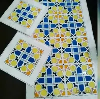 ست رومیزی جلو مبلی و میز عسلی کد ۱۰۱۳۹۰