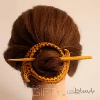 گیره مو طرح بته جقه