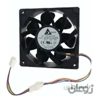 فن دستگاه ماینر M1, M3x, S9 , E10 , M3 اورجینال + رابط افزایش (ANT MINER FAN) آکبند