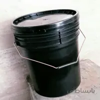 سطل مشکی ۲۰لیتری طرح۳