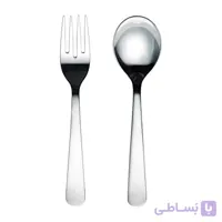 ست دو تکه قاشق و چنگال سالادخوري ايکيا مدل Dragon ا Ikea Dragon Spoon And Fork 2 Pieces Salad Server Set