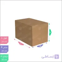 کارتن پستی سایز چهار جدید پست ایران