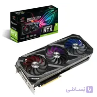 کارت گرافیک ایسوس مدل ROG-STRIX-RTX3080-O10G-V2-GAMING حافظه 10 گیگابایت ا ASUS ROG-STRIX-RTX3080-O10G-V2-GAMING 10GB Graphics Card