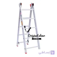 نردبان مخابراتی 2 کشو 10 پله 3 متری آلوم پارس مدل اکسلنت