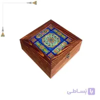 جعبه چوبی هدیه (20*20) کدC05