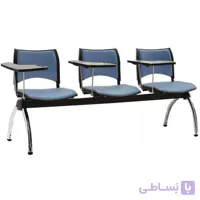 ‌نیمکت آموزشی سه نفره اسمارت با تشک صنایع نظری