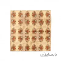 پوشت (دستمال جیب) گل مرغ کرم