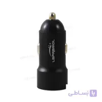 شارژر فندکی فست تایپ سی دو پورت لاپرامول (LAPRAMOL) مدل LP-R11