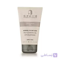 ژل پاک کننده صورت ادلیو مخصوص پوست های خشک 150ml