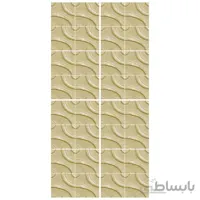 دیوارپوش تندیس و پیکره شهریار مدل امای کد W1010 20 بسته 32 عددی