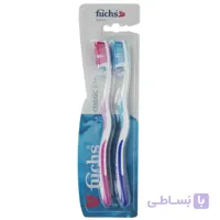 پک مسواک فوکس مدل Classic Line با برس متوسط بسته 2 عددی