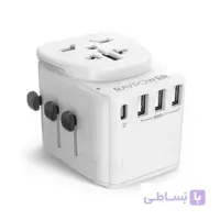 شارژر دیواری مسافرتی راوپاور | Ravpower Diplomat 30W 4-Port Travel Charger