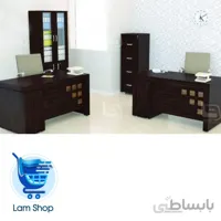 کتابخانه شیشه دار مدل N10 ونا
