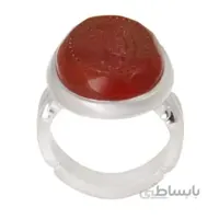 انگشتر نقره مردانه مدل سنگ عقیق رکاب دست ساز کد am_1953