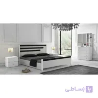 میز آرایش و تختخواب دو نفره رادو