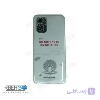 قاب گوشی Xiaomi Redmi Note 10S Note 10 4G کاور ژله ای شفاف با محافظ لنز دوربین شیایومی Xiaomi Redmi Note 10 S Note 104G