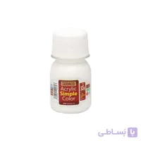 رنگ اکریلیک سوداکو سفید 30 میل کد 340