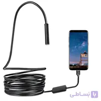 دوربین و ویدئو بروسکوپ، آندوسکوپ صنعتی پرتابل 3 در 1 نیمه محکم ضد آب قابل تنظیم برای موبایل، مک بوک، ویندوز