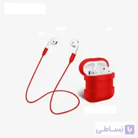 کاور ژله ای ایرپاد به همراه نگهدارنده گردنی Airpod Jelly Cover