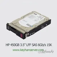 هارد سرور اچ پی HP 15K ظرفیت ۴۵۰ گیگابایت با پارت نامبر ۰۰۲-۵۳۳۸۷۱