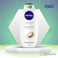شامپو بدن نیوا نارگیل و جوجوبا حجم 750 میل ا coconut & jojoba oil body shampoo nivea