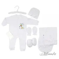 ست لباس بیمارستانی نوزاد 7 تکه طرح قلب رنگی مادرکر Mothercare